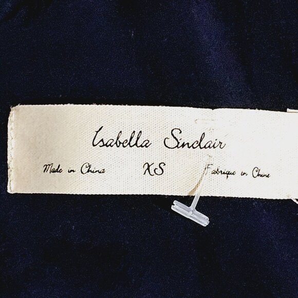 Isabella Sinclair Dickens Plaid Criss Cross Ruffle Hem Dress, Sz XS - Picture 8 of 10